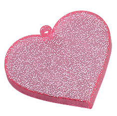 Heart Base (Pink Glitter), Good Smile Company, Accessories, 4580590148161